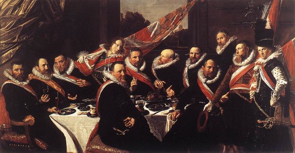 Franz Hals, Bankiet Strzelców Gwardii Św. Jerzego - 1616