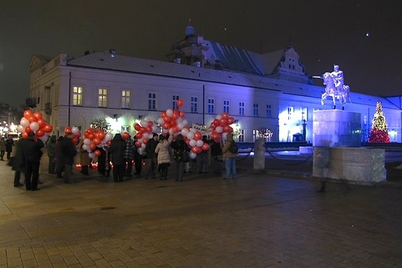 Krakowskie Przedmieście, 10 grudnia 2012