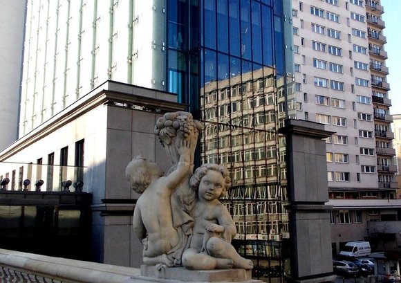 Warszawa, Muzeum F. Chopina, ul. Tamka.   Foto  J. Kalinowska