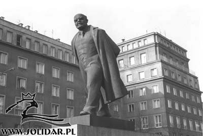 fot. Lenin w Nowej Hucie